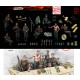 1/35 German Half-Track Crews 1943-44 (8 figures w/accessories)