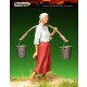 1/35 Russian Girl with Buckets, XX Century (1 figure)
