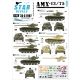 1/35 Decals for AMX-13/75 French Cold War Markings and Suez Crisis 1956