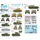 Decals for 1/35 Finnish Tanks (6) - BT-5, BT-42 Assault Gun, ISU-152, PzKpfw IV Ausf J