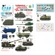 Decals for 1/35 Generic Lebanese Tanks & AFVss Unit Markings Part.7