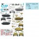 Decals for 1/35 SS StuG Part.3 Das Reich StuG III Ausf B/G