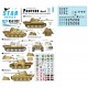 Decals for 1/35 SS Panthers Part.5 Ausf D in 1943-44