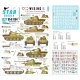 Decals for 1/35 SS-Wiking #1 Panther Ausf D and Ausf A. Kp. 5/6/7/8