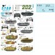 Decals for 1/35 StuG-Abt 202 - StuG III Ausf B/E/F8/G & StuH 42