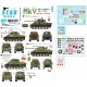 Decals for 1/35 Sherman Mk V - British and Polish Tulip & Mk VC Firefly