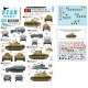 Decals for 1/35 Fall Blau and Stalingrad #1 60 Inf Div Pz II F, Pz III J, Pz IV E