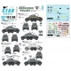 Decals for 1/35 Ordnungs Polizei #1 ADGZ 8x8 Armoured Car Anti Partisan & Security