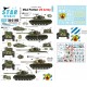 Decals for 1/35 Korean War - US Army M46 Patton 31st Infantry Regiment