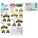 Decals for 1/35 Axis & East European #5 Hungarian Tanks in WWII, 39M Czaba Armoured Car