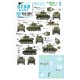 Decals for 1/35 US M5A1 Stuart. 75th-D-Day-Special. Normandy and France in 1944