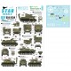 Decals for 1/35 US S.P. Howitzers. M7 Priest and M8 HMC. 75th-D-Day-Special