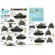 Decals for 1/35 Vietnam ARVN # 1. M41 Walker Bulldog, M48A3 Patton in South Vietnam Army