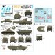 Decals for 1/35 British Tanks & AFVs in Holland. Sherman Mk V, Crab, DUKW, Terrapin