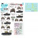Decals for 1/35 PzKpfw I in Poland. PzKpfw I Ausf B. Fall Weiss - Invasion of Poland 1939