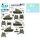 Decals for 1/35 US Armour #5 M4A1 76 W in Europe 44-45 32nd, 66th Arm.Reg, 81st Tank Bn
