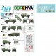 Decal for 1/35 DDR-NVA #4. East Germany - Grenztruppen & Volkspolizei
