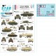 Decal for 1/35 French Fighting Vehicles in Africa. Hotchkiss H 39, Renault FT-17
