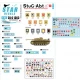 Decals for 1/35 StuG-Abt #5 Generic Insignia and Unit Markings for the Sturmgeschutz