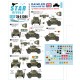 Decals for 1/35 Daimler Armoured Car #1 WWII British/Belgian service