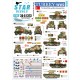 Decals for 1/35 Turkey in WWII. Markings for T-26 and BA-6 1930-40s