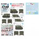 1/35 US M113 in Vietnam Decal #3 - M577 Command Post Carrier