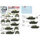 1/35 War in Angola Decal #2 - T-54/T-55. MPLA/FAPLA and Cuban Forces in 1970-80s