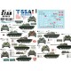 Decals for 1/48 T-55A Balkan War. 1990s wars in the Balkans/Ex Yugoslavia.