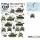 1/48 US M5A1 Stuart Decal, NW Europe in 1944-45