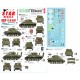 Decals for 1/72 British Shermans. 75th D-Day. Sherman Mk I / II / III / Mk I Hybrid
