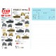Decals for 1/72 Panzer in the Desert # 1. PzKpfw I Ausf A