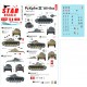 Decals for 1/72 Panzer in the Desert # 3. PzKpfw II Ausf A-C in North Africa