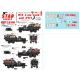 Decals for 1/72 Vietnam Guntrucks Instant Guntrucks - M54 5-ton Truck w/M113 APC