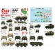 Decals for 1/72 ISAF-Afghanistan #1 GECON Peacekeepers Germany. Wiesel I MK 20, Fuchs APC