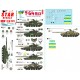 Decals for 1/72 War in Ukraine #4 Ukrainian T-64 2022 T-64A, B, BV, BM Bulat