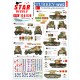 Decals for 1/72 Turkey in WWII. Markings for T-26 and BA-6 1930-40s