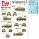 Decals for 1/72 Windhund #1. 116. Pz Division SdKfz 234/1, 250/9 neu, 251/1 D