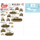 Decals for 1/72 Wiking # 4. Stabs kompanie Pz II F, Pz.Bef.Wg III H, Pz III J in Caucasus