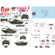 Decals for 1/72 War in Ukraine # 5. T-72B 1986 BMP-1 Donetsk Republic in 2022