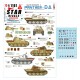 1/72 Panther Ausf D/A Tank Decals - SS-Nordland, GD &amp; 5th PzDiv, Baltic Offensive #2 (1944-45)