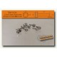 0.9mm Allen Head Rivets (Straight Knurled) (20pcs)