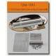 1/12 Stainless Steel Tuner Exhaust Pipe Set (B)