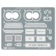 1/24 Nissan GT-R Detail Set (1 Photo-Etched Sheet)