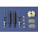 1/12 Honda NSR500 1984 Front Fork Set for Tamiya kit #14121