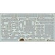1/48 Zimmerit Coating Sheet for German Panzer IV Ausf.H for Tamiya kit #32584