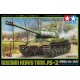 1/48 Russian Heavy Tank JS-2 Model 1944 ChKZ with Commander Figure