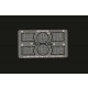1/35 German King Tiger Grills Set (1 Photo-Etched Sheet)