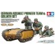 1/35 German Assault Pioneer Team (3 figures) & Goliath (x 2) Set