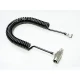 Prop. Can Attachment (Curled) Hose (HG Airbrush II to Spray Work air cans)