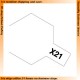 Enamel Paint X-21 Gloss Flat Base (10ml)